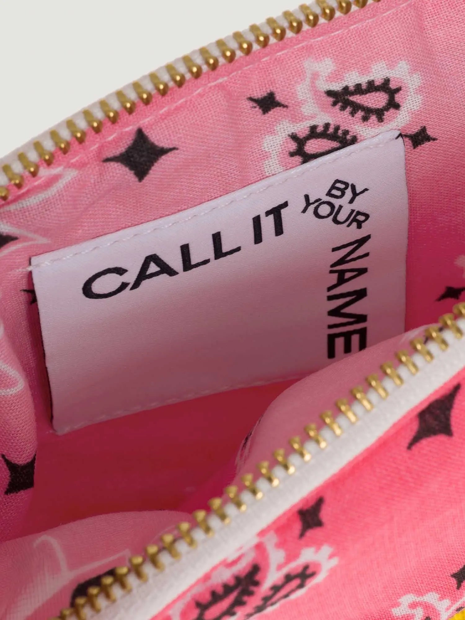 Small HAPPY FACE Toiletry Bag, Pink