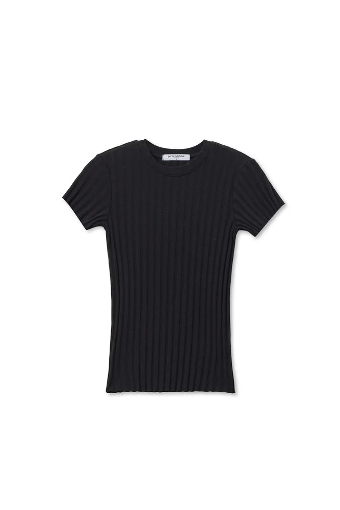 suri rib tee, navy