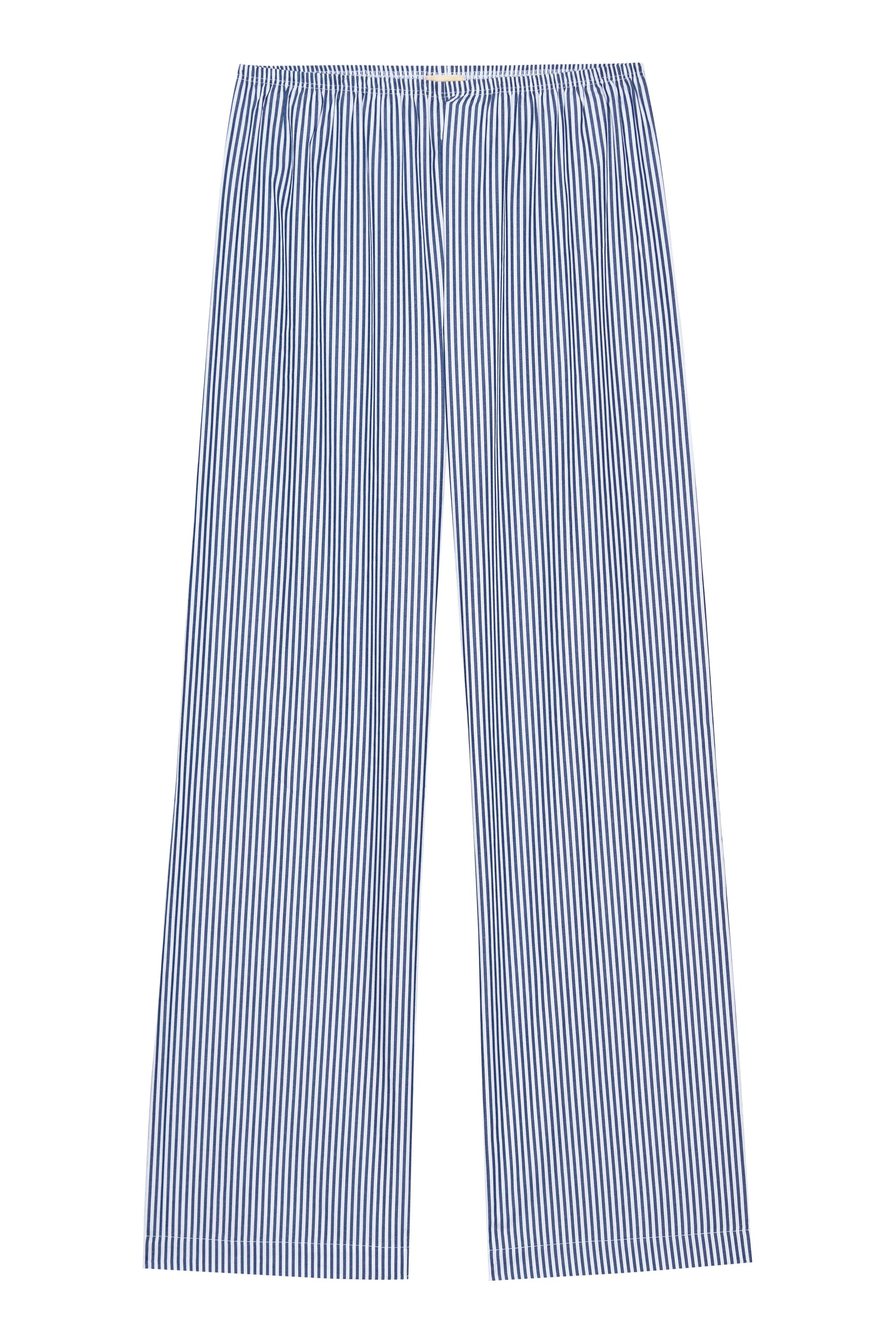Pop Simple Pant, Navy Stripe