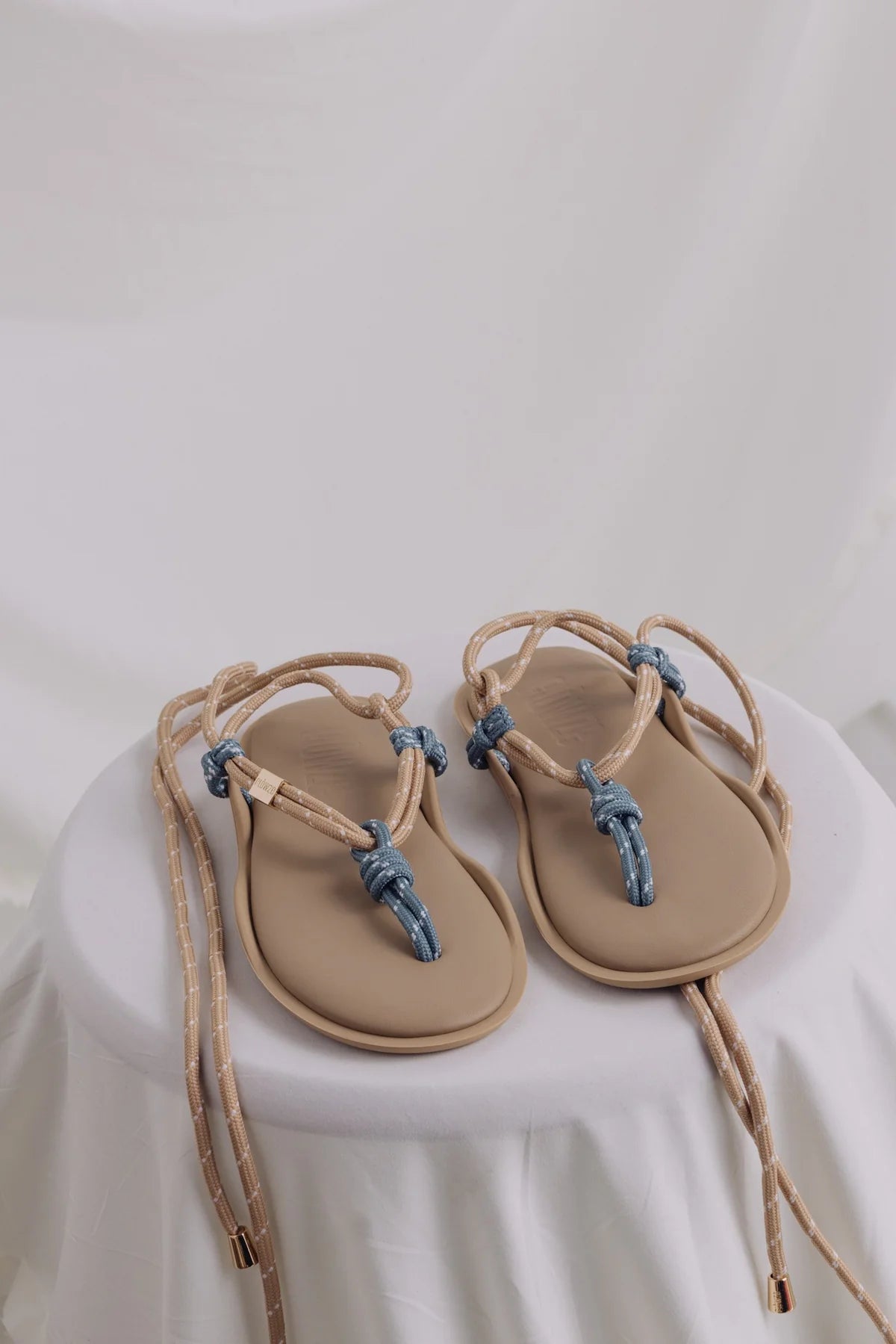 Twin Sandal, Argilla & Teal