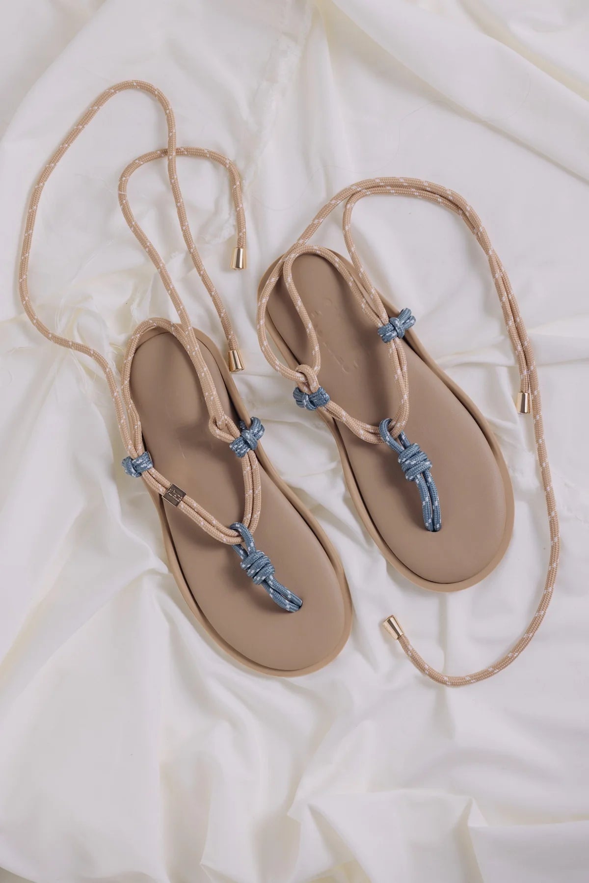 Twin Sandal, Argilla & Teal