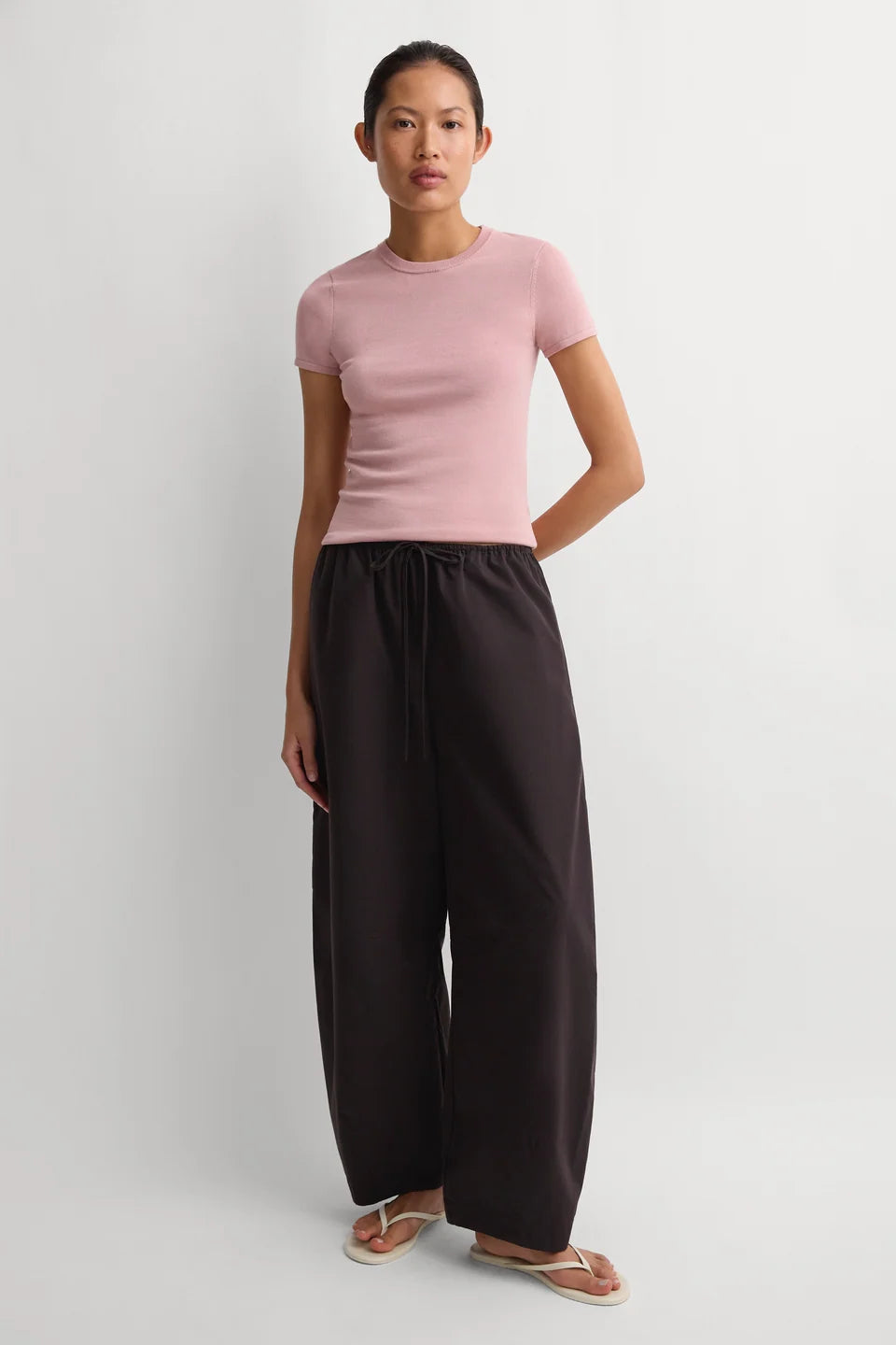 Leandra T-Shirt, Faded Pink