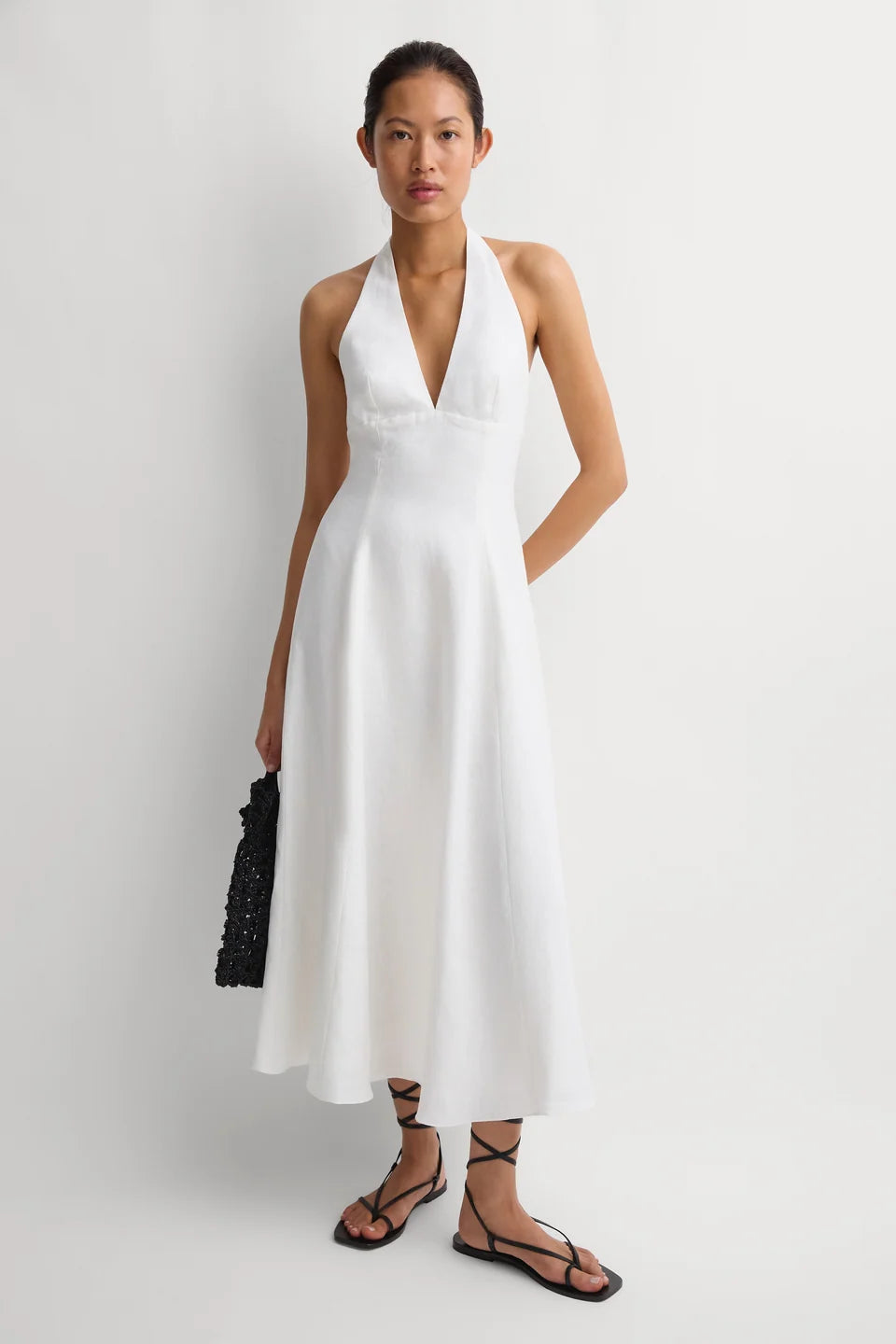 Marais Midi Dress, White