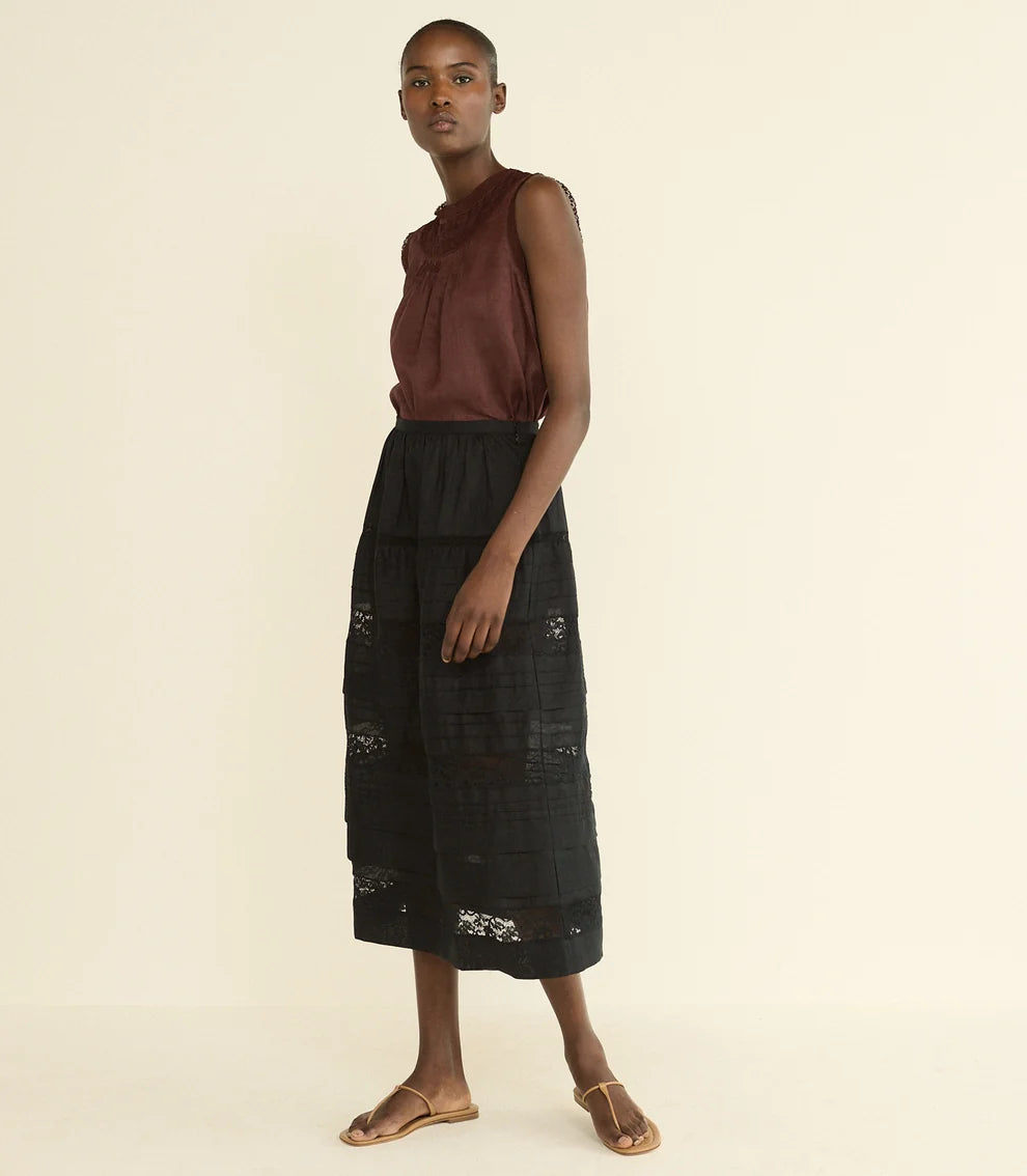 Sidra Skirt, Black