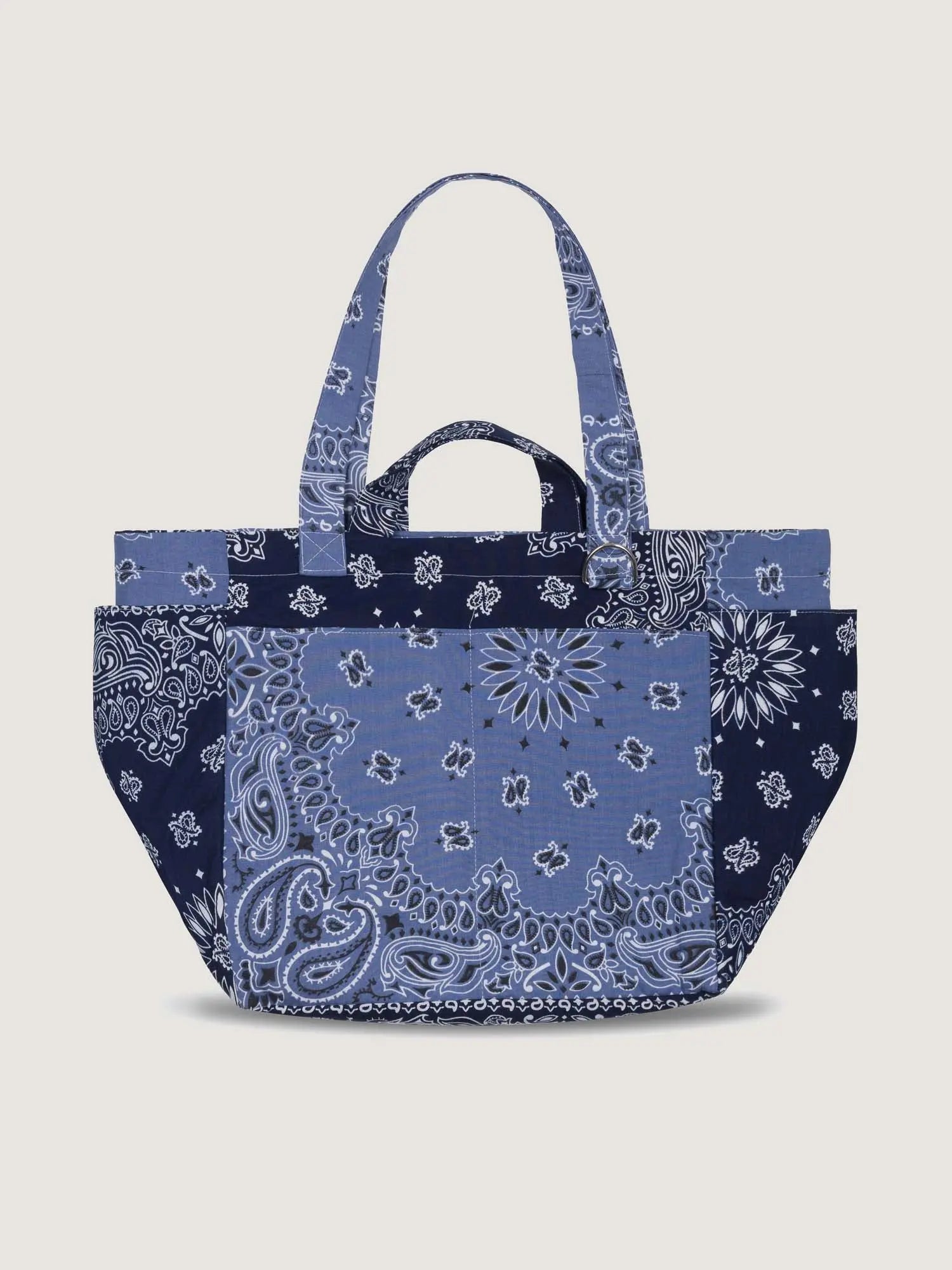 Picnic Bag, Chambray & Navy
