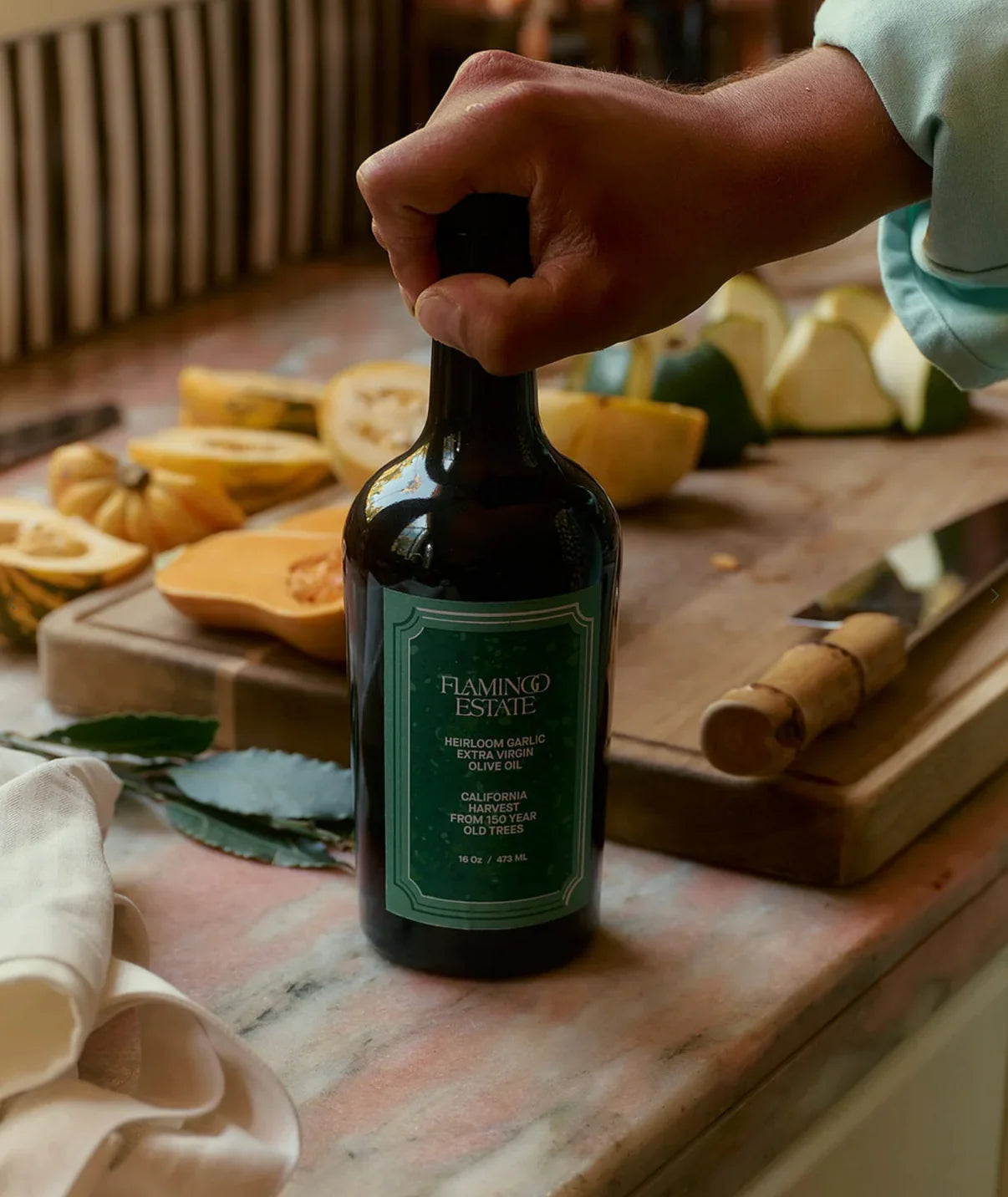 Garlic-Infused Extra Virgin Olive Oil