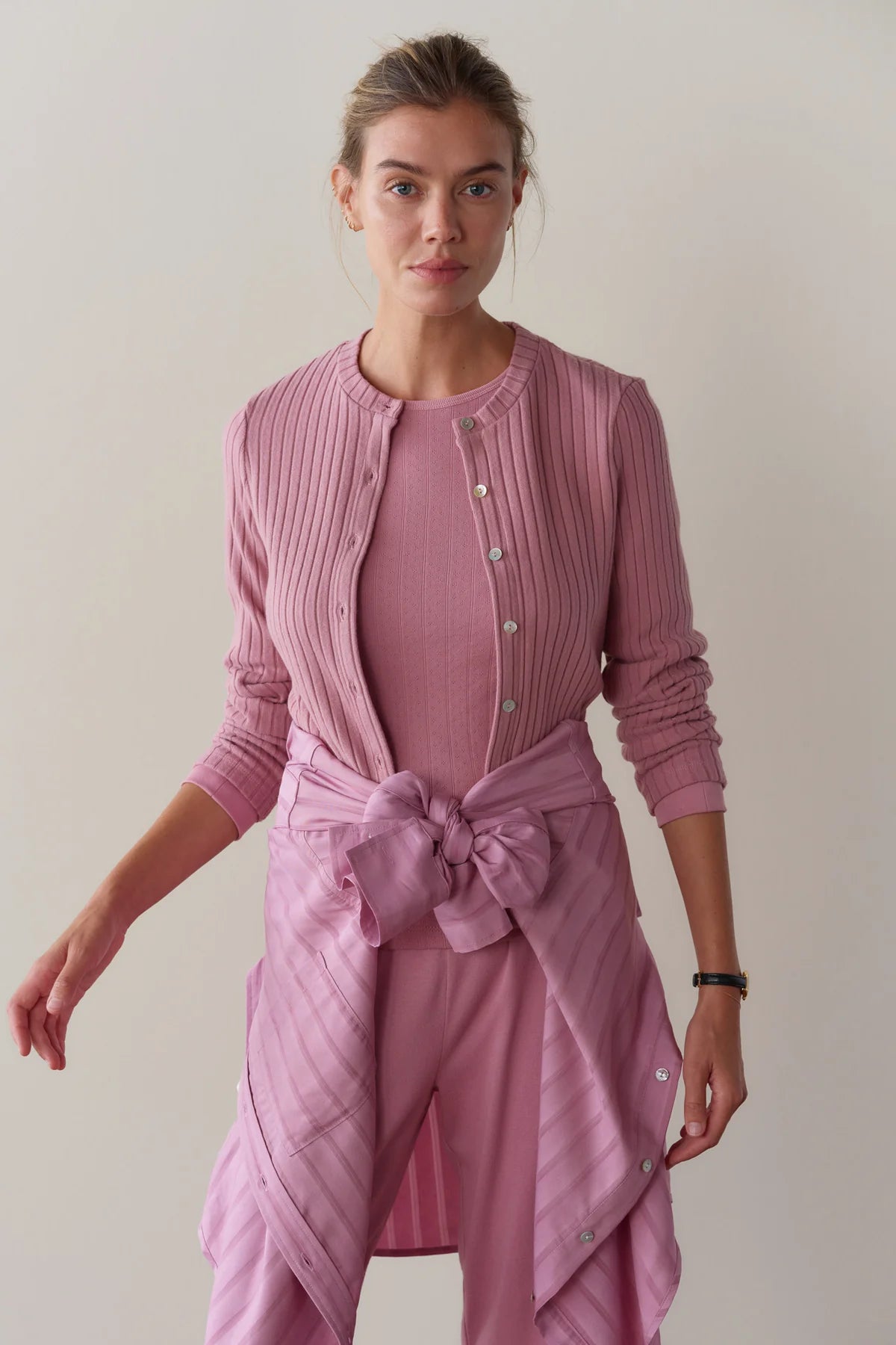 Sweater Rib Cardi, Roz