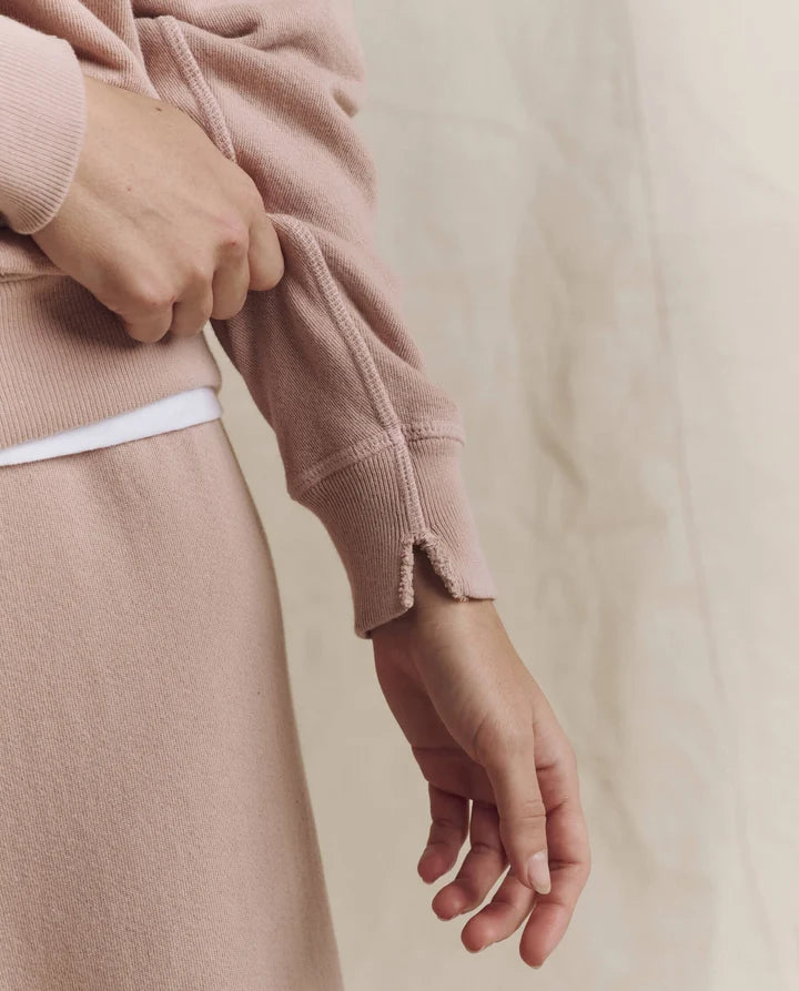 College Sweatshirt, Ballet Pink