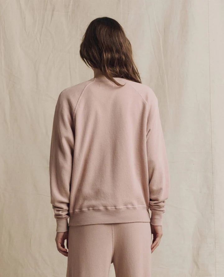 College Sweatshirt, Ballet Pink