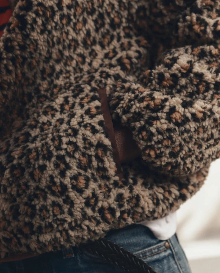 Vail Jacket, Tan Leopard