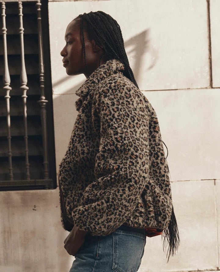 Vail Jacket, Tan Leopard