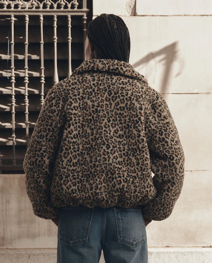 Vail Jacket, Tan Leopard
