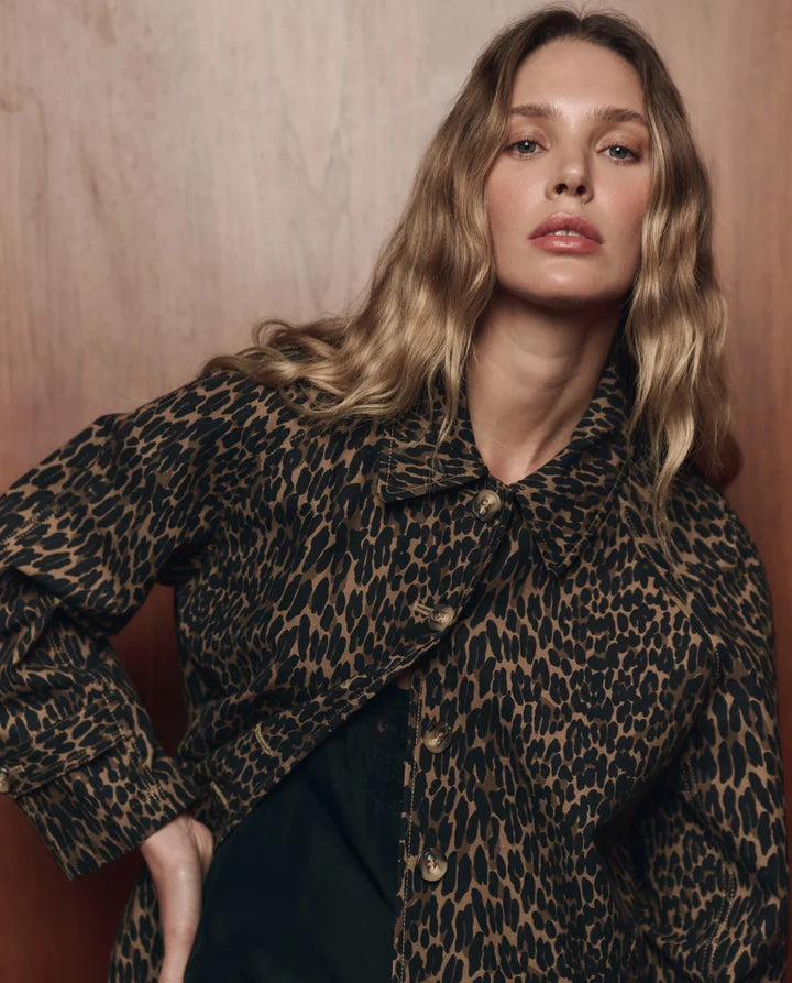 Trench Coat, Dark Leopard