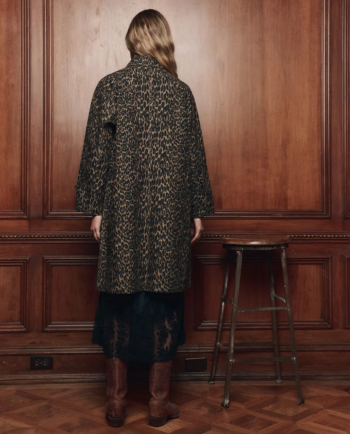 Trench Coat, Dark Leopard