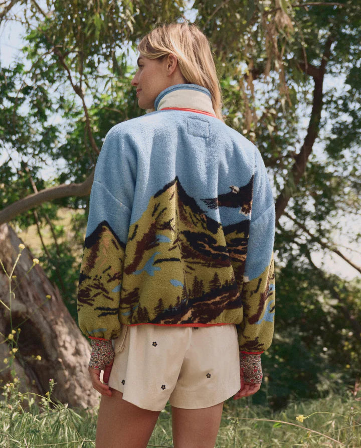 Plush Full-Zip, California Landscape