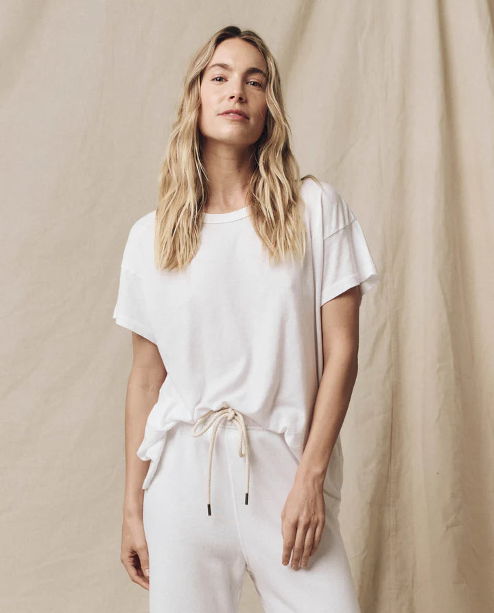 Boxy Crew, True White