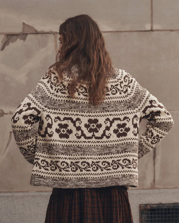 Nordic Flower Lodge Cardigan