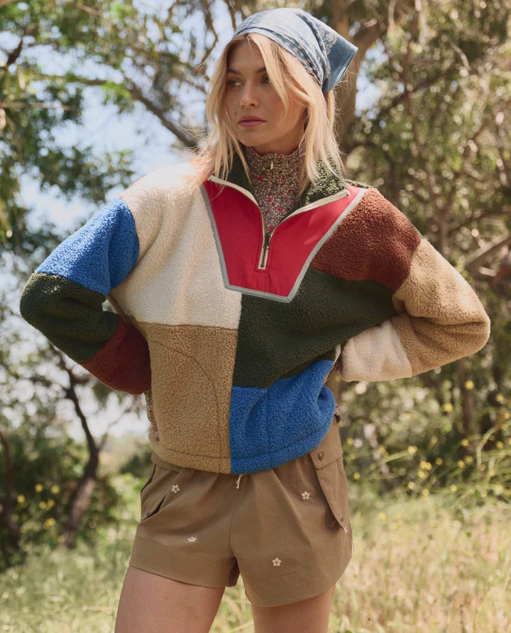 Plush Sierra Pullover, Canyon Multi