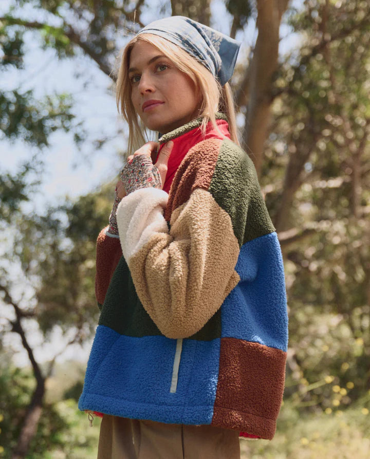 Plush Sierra Pullover, Canyon Multi
