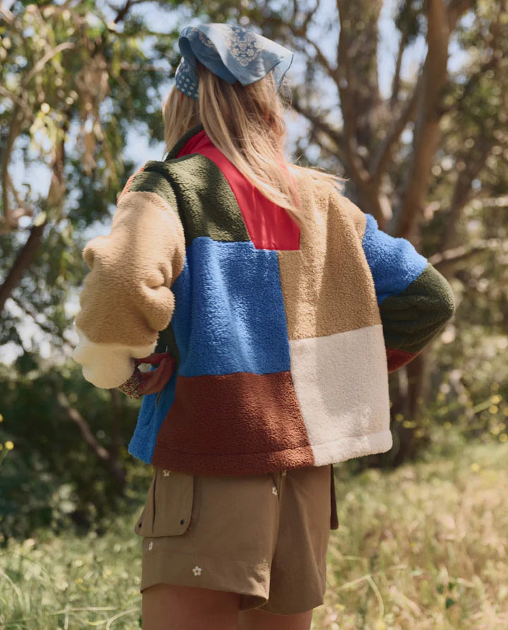 Plush Sierra Pullover, Canyon Multi