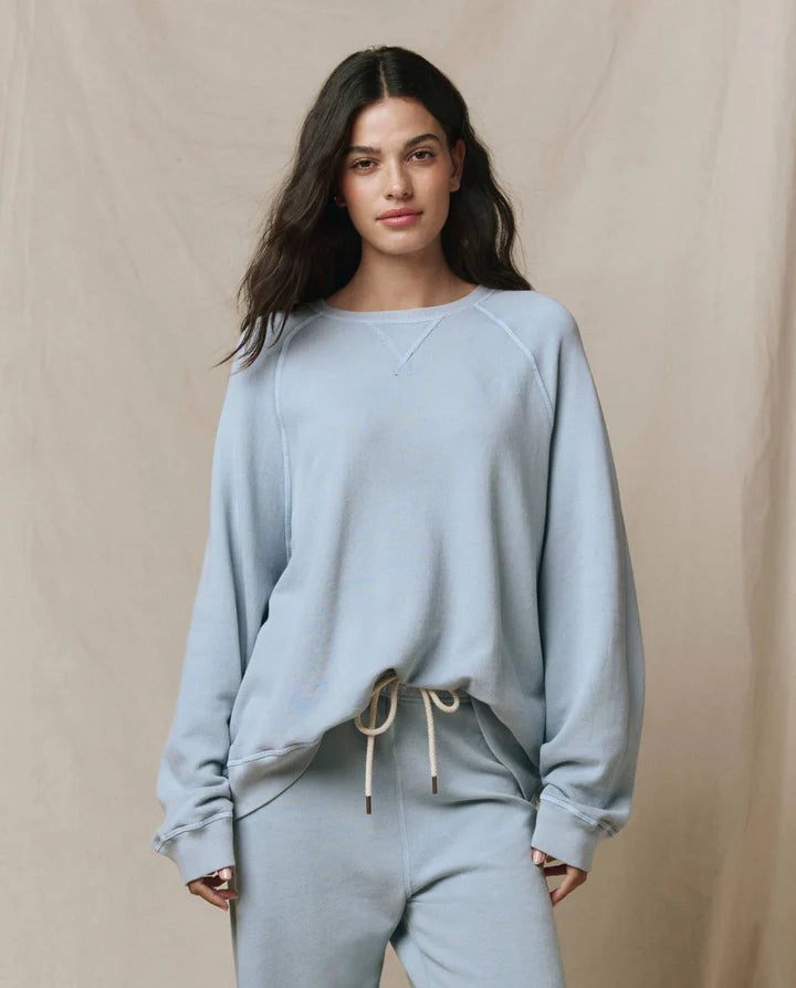 Slouch Sweatshirt, Whisper Blue