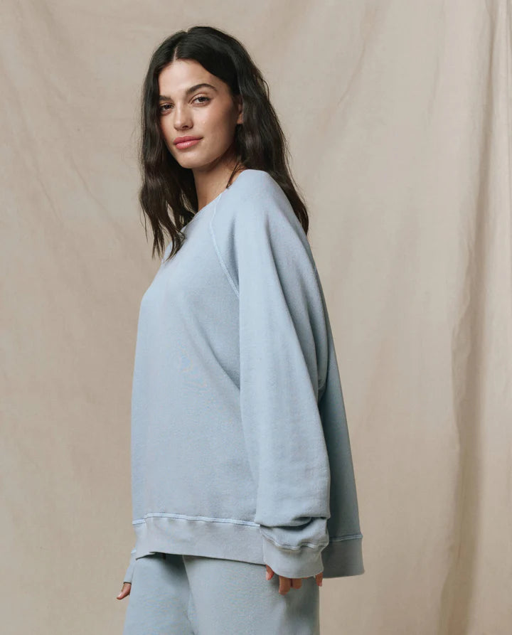 Slouch Sweatshirt, Whisper Blue