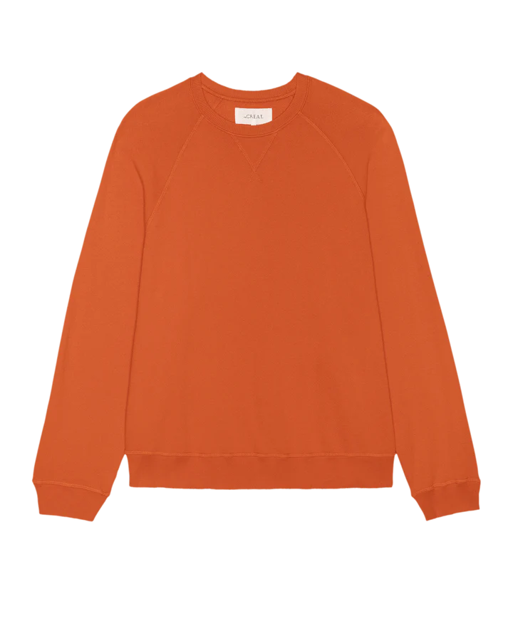 Slouch Sweatshirt, Persimmon