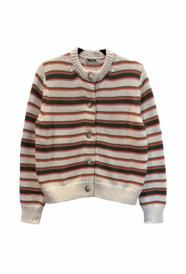 Lorene Venice Stripe Cardigan
