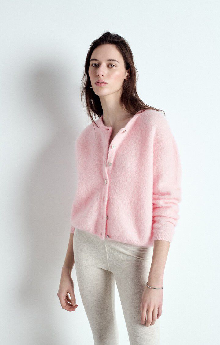Vitow Cardigan, Ballet Pink