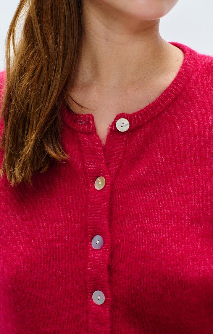 Vitow Cardigan, Magenta