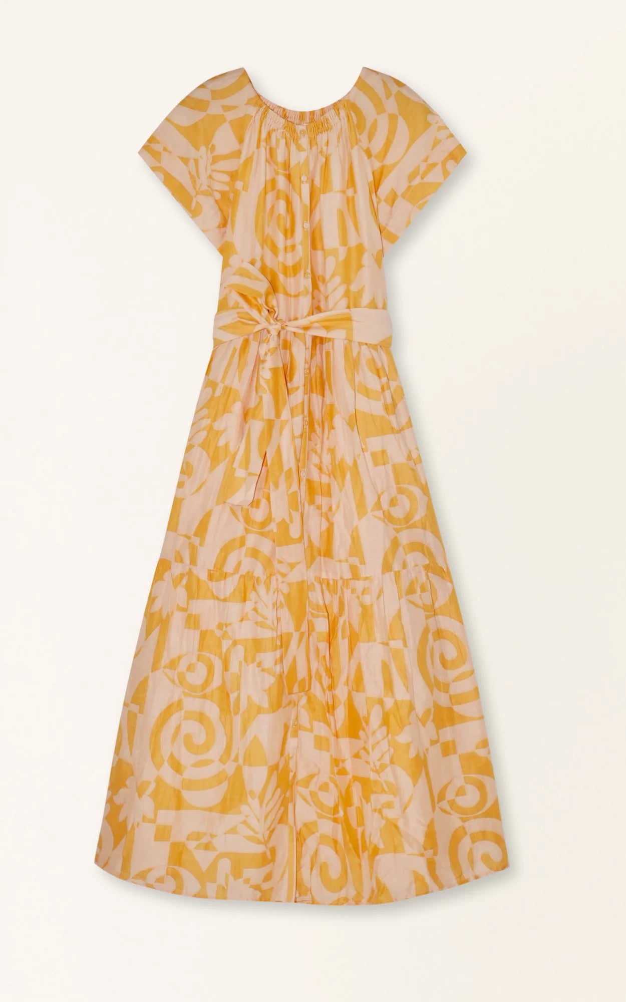 Vienna Maxi Dress, Orangesicle