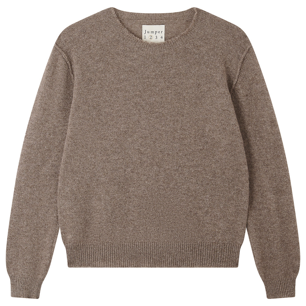 Cashmere Distressed Crew, Moose