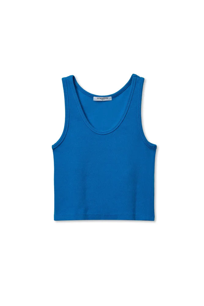 blondie tank, cobalt
