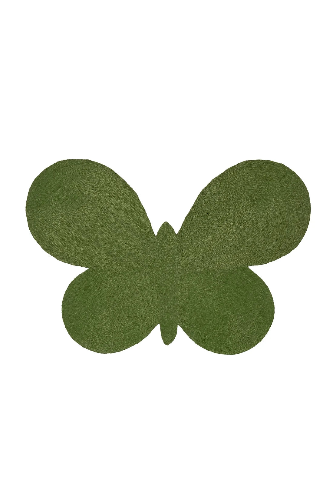 Butterfly Jute Rug, Moss