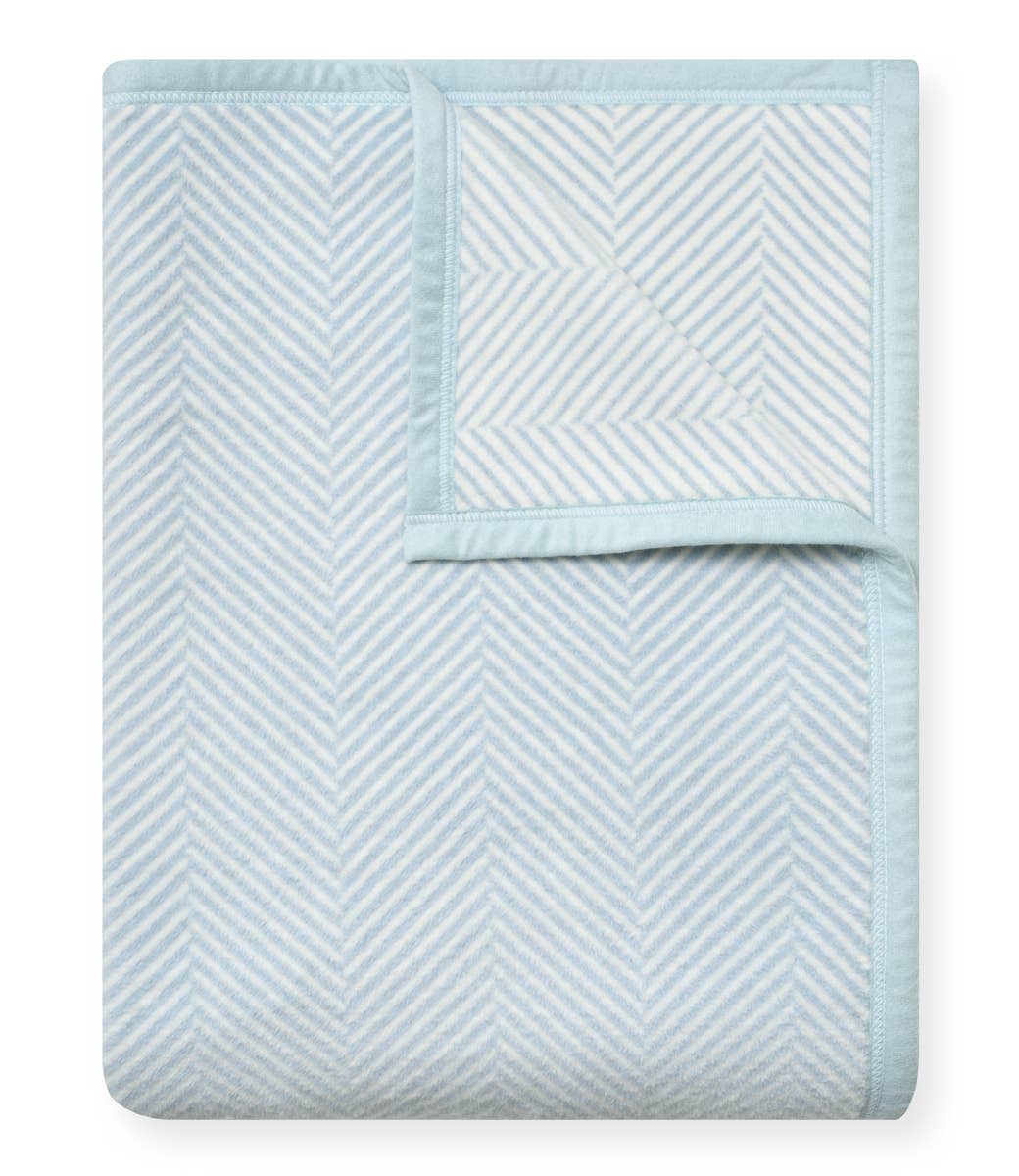 Herringbone Sky Blanket