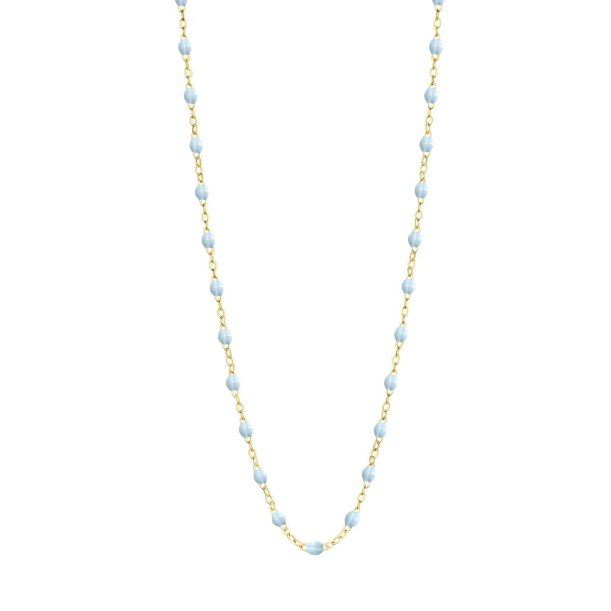Classic Necklace in Baby Blue