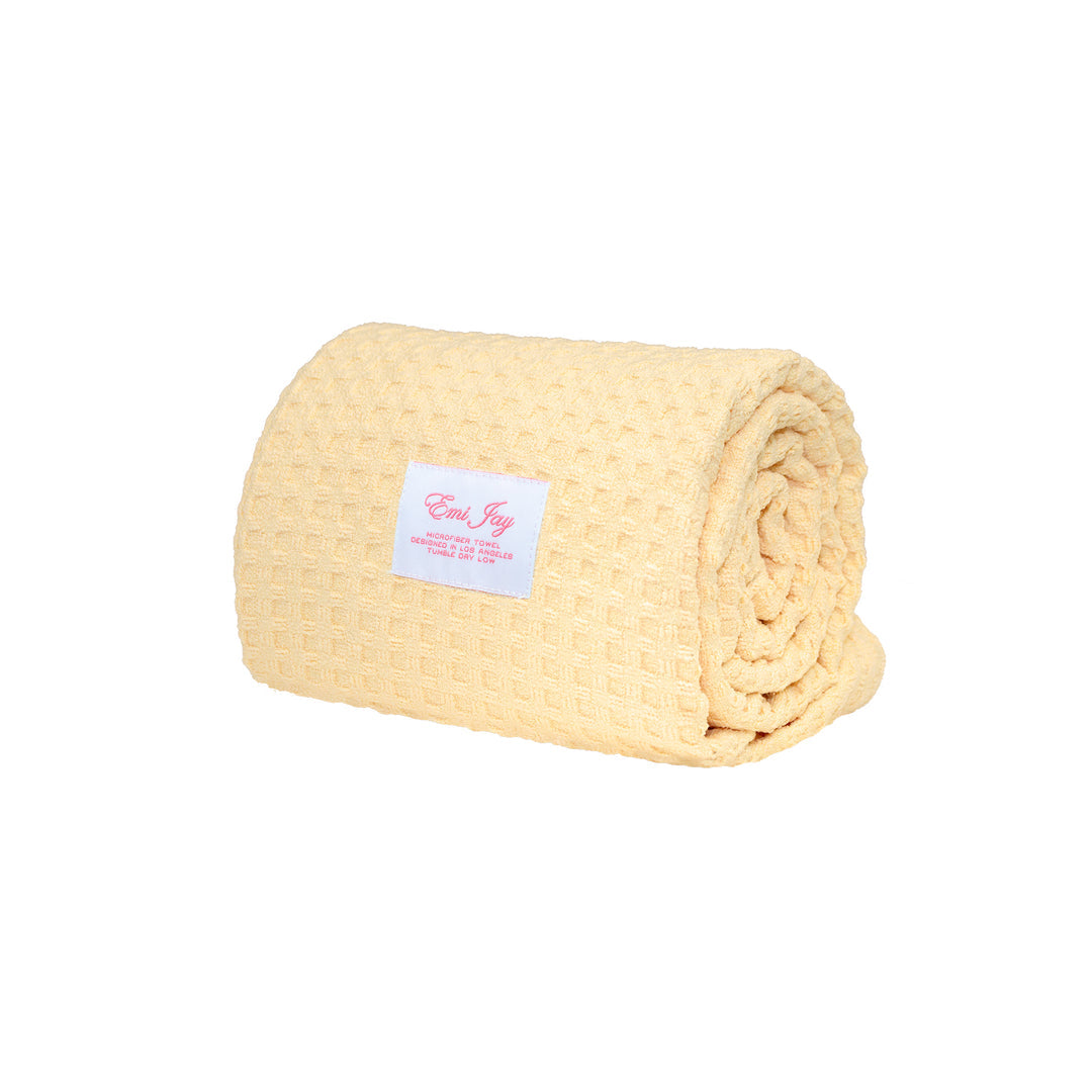 Hair Towel in Buttercup