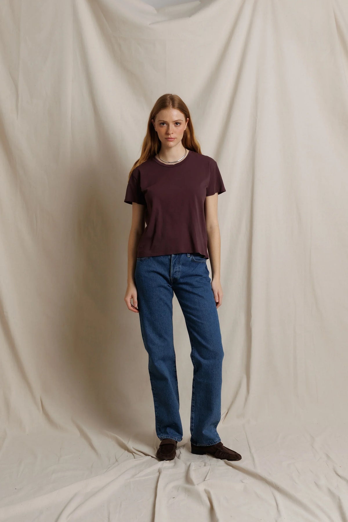 harley tee, cherry lacquer