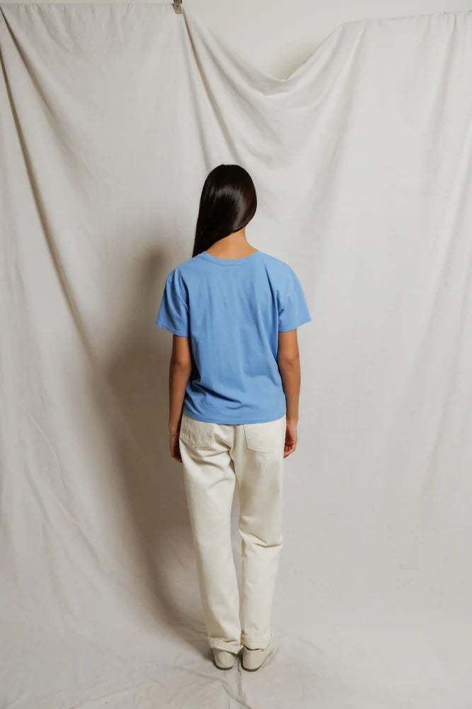 harley tee, pacific blue