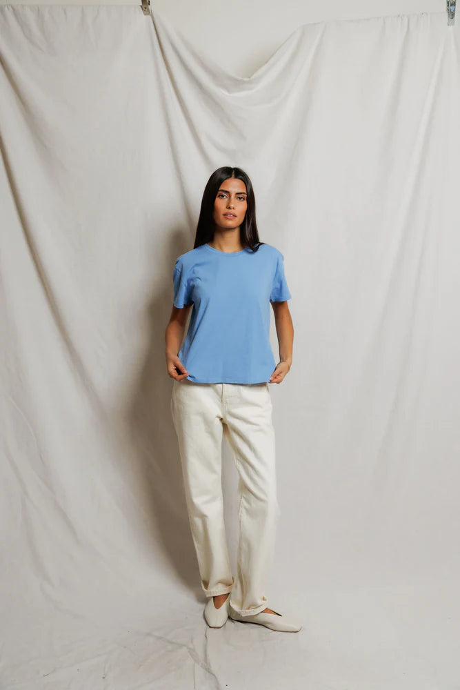 harley tee, pacific blue