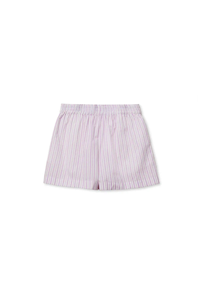 julie stripe shorts, ultraviolet