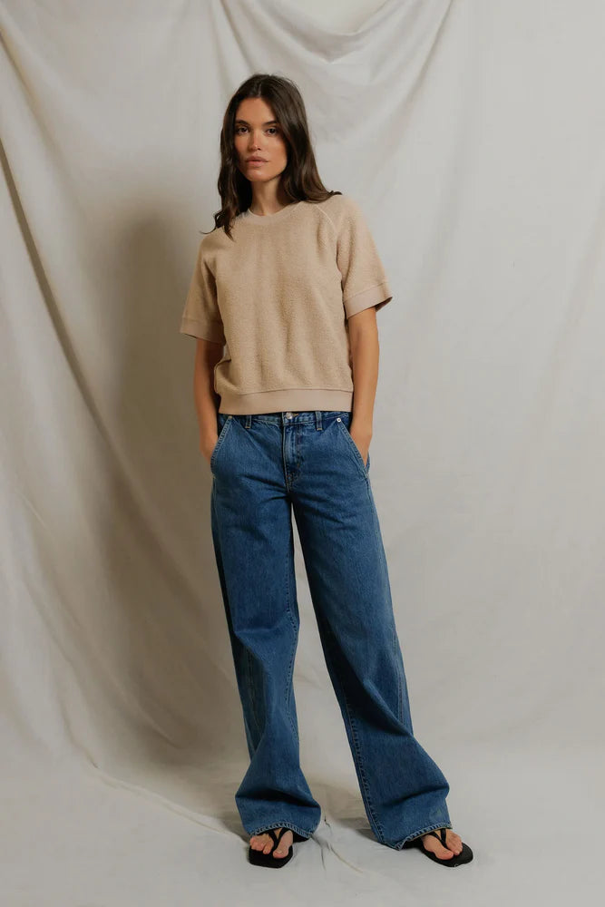 short sleeve ziggy, driftwood