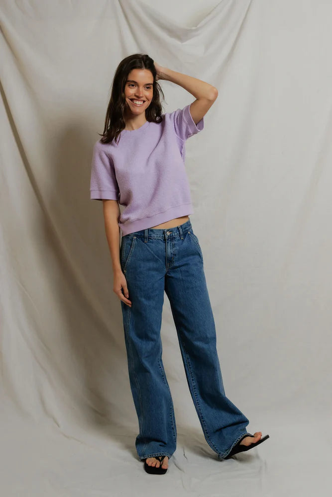 short sleeve ziggy, ultraviolet