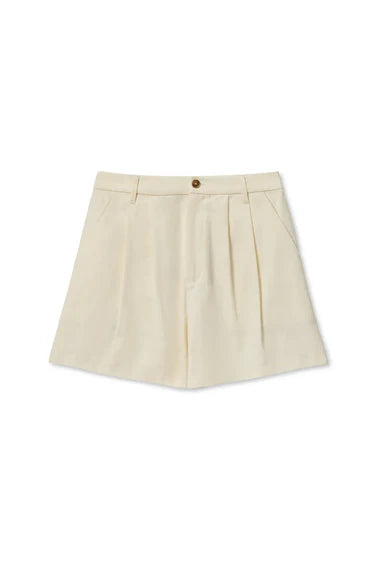 mei twill shorts, sugar
