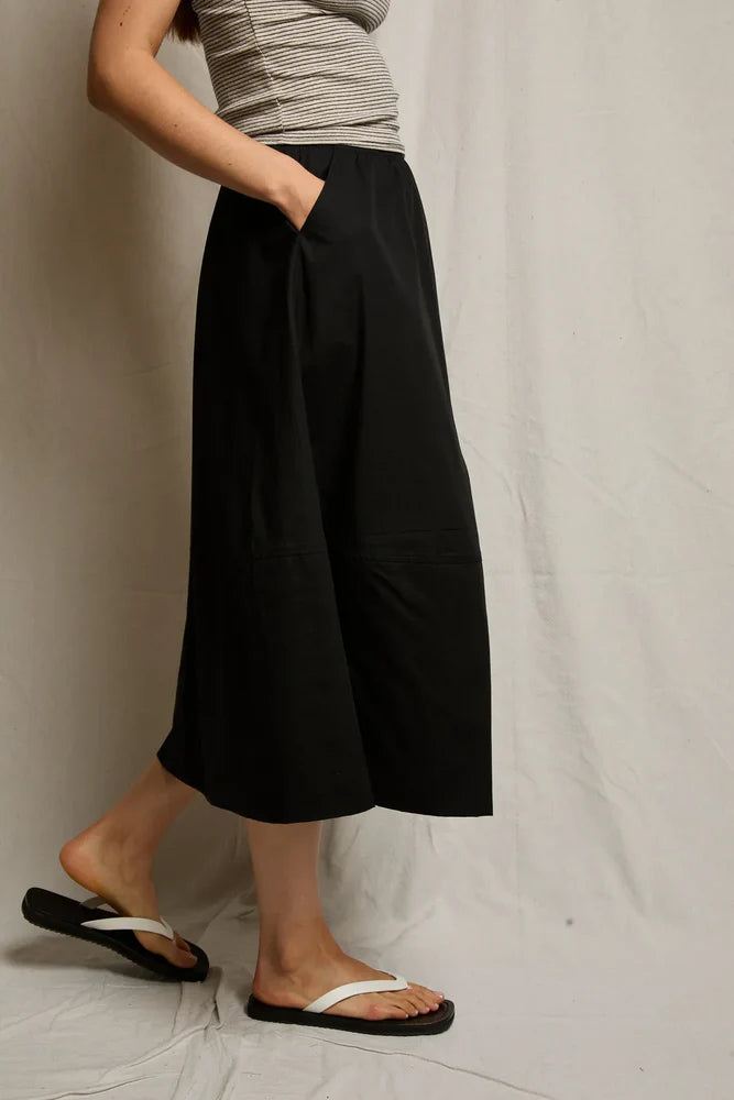 minka skirt, true black