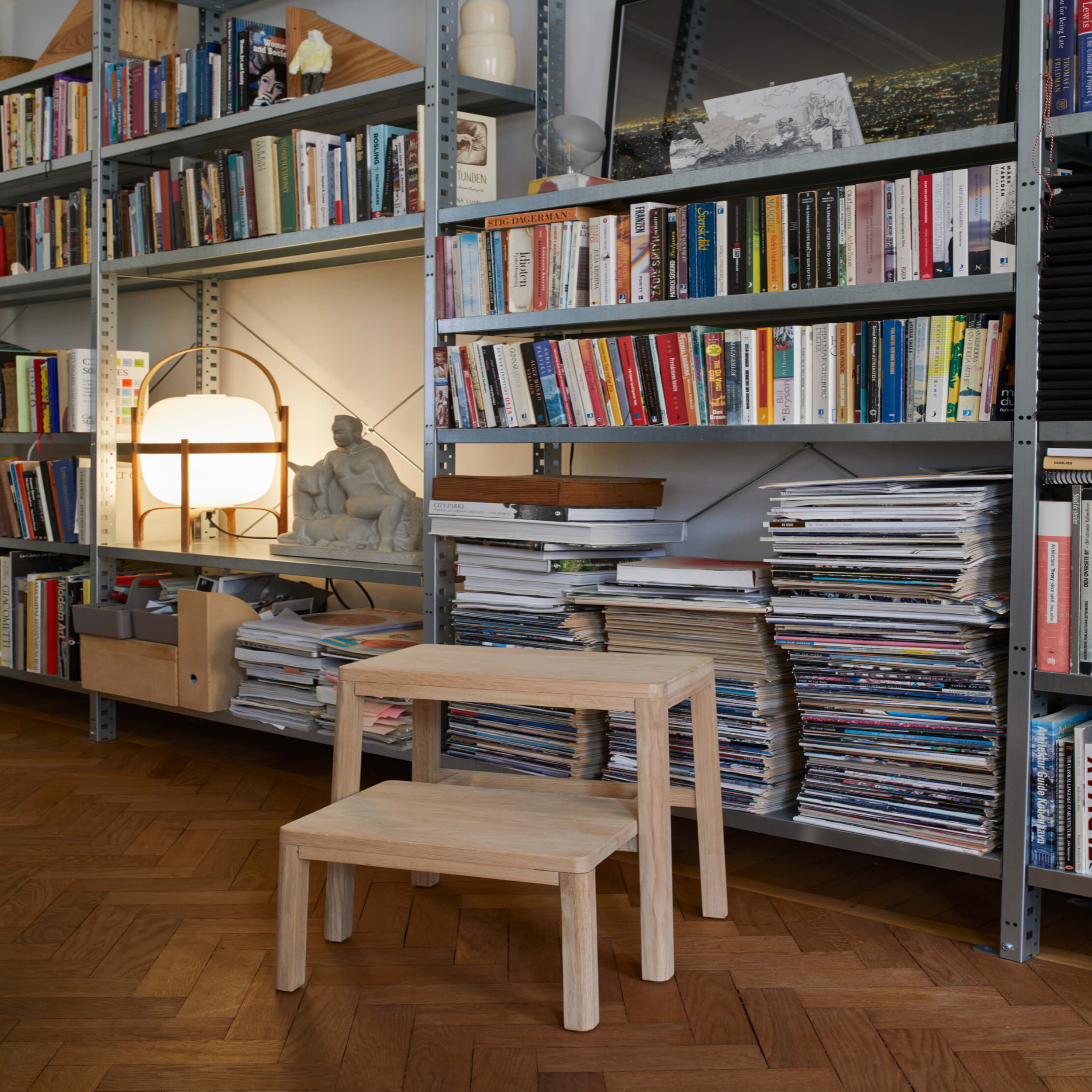 Noboru Step Ladder, Oak