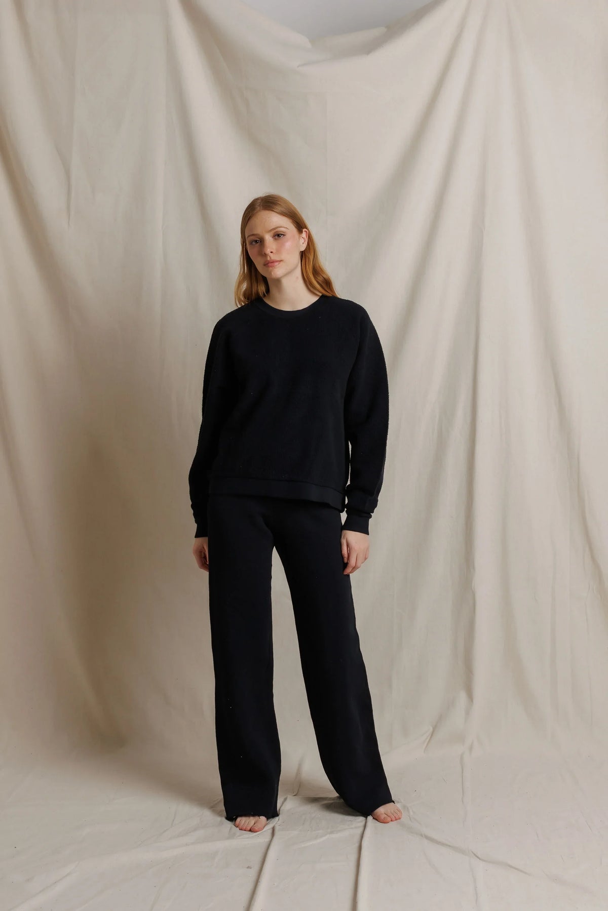 oversized ziggy, true black