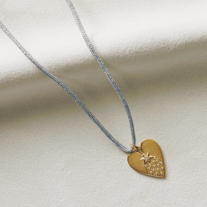 Silver Lurex Necklace Cord