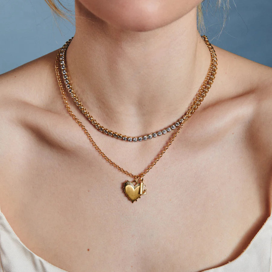 Small Heart of Gold Necklace