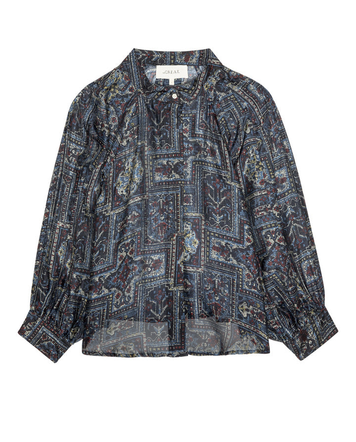 Ashland Top, Heirloom Textile Print